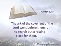 Numbers 10:33